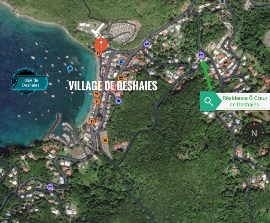 Studio Malacca, Malanga Et Majacudja - O Coeur De Deshaies Buitenkant foto